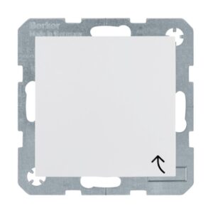 Berker S.1 Πρίζα Σούκο Ασφαλείας με Καπάκι Pure White