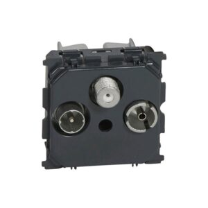 Μηχανισμός Πρίζας TV-RD-SAT Τερματική Χωνευτός