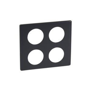 Πλαίσιο 2x2 Θέσεων Carbon