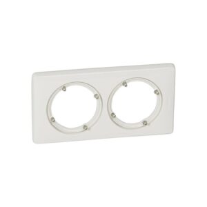 Πλαίσιο Στεγανό 2 Θέσεων Λευκό