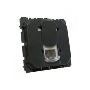 Μηχανισμός Πρίζας RJ11 1 Εξόδου Χωνευτός
