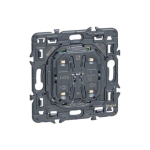 Διακόπτης Ασύρματος Πομπός On/Off Φωτεινός Διπλός Χωνευτός