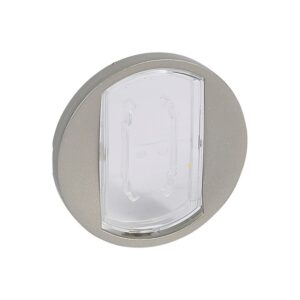 Πλακίδιο Κουδουνιού με Ετικέτα Titanium