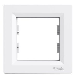 Asfora Πλαίσιο 1 Θέσης Λευκό