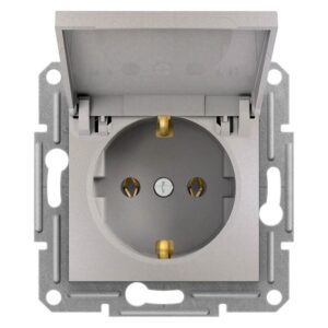 Asfora Πρίζα Σούκο με Καπάκι Bronze