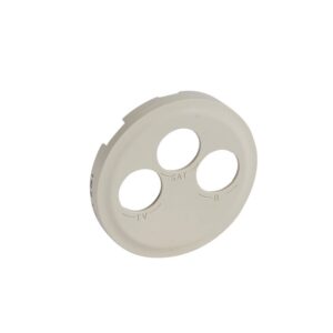 Πλακίδιο Πρίζας TV/RD/SAT Ivory