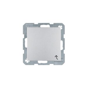 Berker S.1/B.3/B.7 Πρίζα Σούκο Ασφαλείας με Καπάκι Αλουμίνιο