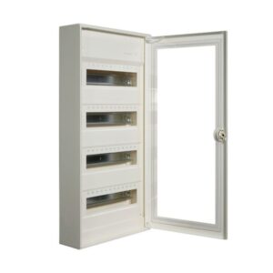 Πίνακας Εξωτερικός 4x12M Διαφανής Πόρτα Volta