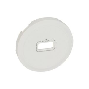 Πλακίδιο Πρίζας USB White