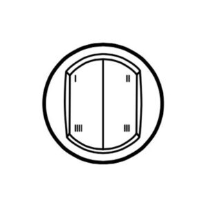 Zigbee Πλακίδιο Ρυθμιστή Titanium