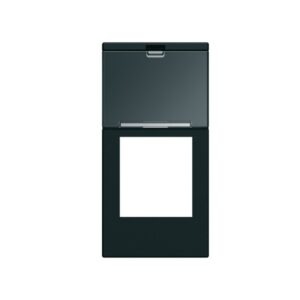 Gallery Πλακίδιο RJ45-DATA με Επιγραφή Μαύρο