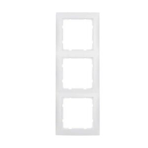 Berker S.1 Πλαίσιο 3 Θέσεων Pure White