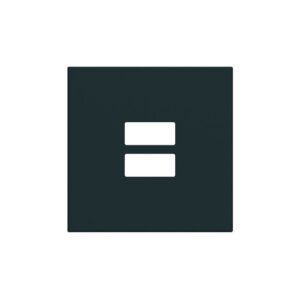 Gallery Πλακίδιο Πρίζας 2xUSB Φόρτισης Λευκό