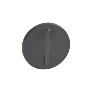 Πλακίδιο Διακόπτη Στενό Graphite