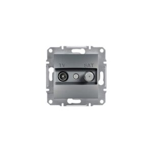 Asfora Πρίζα TV/SAT Τερματική Ατσάλι