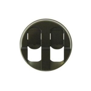 Πλακίδιο Πρίζας RJ45 Διπλής Graphite