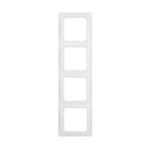 Berker S.1 Πλαίσιο 4 Θέσεων Pure White