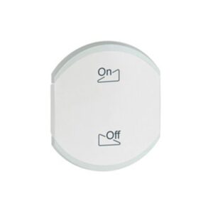 SCS Πλακίδιο Ρυθμιστή 2 Στοιχείων White