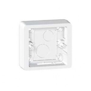Κουτί Εξωτερικής Τοποθέτησης 1 Θέσης White