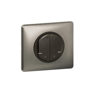 Συνδεδεμένος Ασύρματος Διακόπτης 4 Σεναρίων Γραφίτης