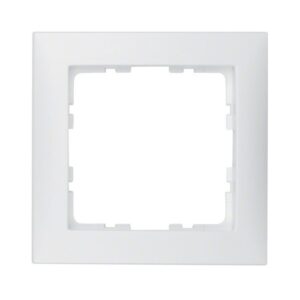 Berker S.1 Πλαίσιο 1 Θέσης Λευκό Ματ