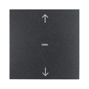 Berker S.1 Πλακίδιο Διακόπτη Ρολών Ανθρακί