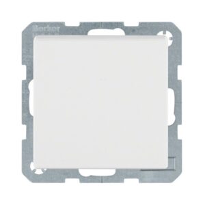 Berker S.1 Πρίζα Σούκο Ασφαλείας με Καπάκι Pure White