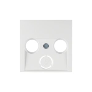 Berker S.1 Πλακίδιο Πρίζας TV/RD/SAT Pure White