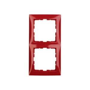 Berker S.1 Πλαίσιο 2 Θέσεων Κόκκινο