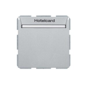 Berker S.1/B.7 Καρτοδιακόπτης με Χρονοκαθυστέρηση Αλουμίνιο Ματ