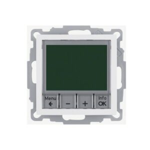 Berker S.1/Β.3/Β.7 Θερμοστάτης Ψηφιακός Λευκό Ματ