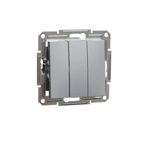 Asfora Διακόπτης Τριπλός Ατσάλι