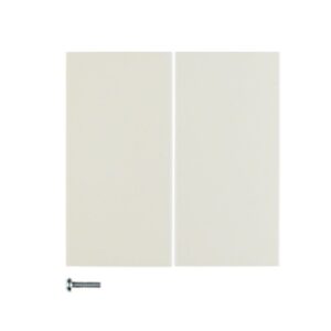 Berker S.1/B.3/B.7 Ασύρματο Πλακίδιο Διακόπτη-Dimmer 2 Πλήκτρων Μπεζ