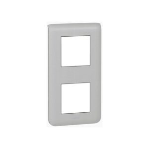 Mosaic Πλαίσιο 2x2 Θέσεων Κάθετο Aluminium