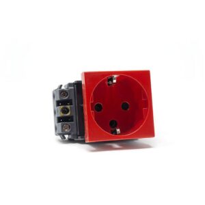 Mosaic Πρίζα Σούκο 2Π+Γ για UPS DLP Red Χωνευτή