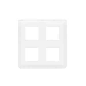 Mosaic Πλαίσιο 2x2x2 Θέσεων Οριζόντιο Λευκό