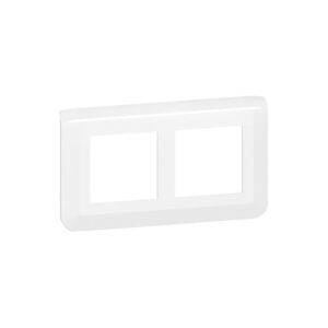 Mosaic Πλαίσιο 2x2 Θέσεων Οριζόντιο White