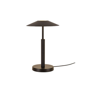 Inlight Επιτραπέζιο φωτιστικό σε μαύρο χρώμα LED 10W D:28x45cm