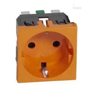Mosaic Πρίζα Σούκο Χωνευτή Orange