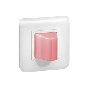 Mosaic Ενδεικτικό Πρίσμα LED 230V Χωνευτό Red