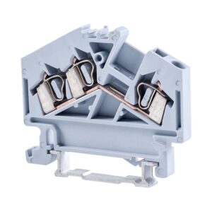 ΚΛΕΜΑ ΡΑΓΑΣ 2.5mm² SCREWLESS ΓΚΡΙ FJ1-2.5/3S BLOX CONNECT