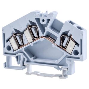 ΚΛΕΜΑ ΡΑΓΑΣ 4mm² SCREWLESS ΓΚΡΙ FJ1-4/3S BLOX CONNECT