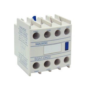 ΕΠΑΦΗ ΜΕΤΩΠΙΚΗ 2NO2NC 10A SGA1-DN22 ΓΙΑ RELAY ΙΣΧΥΟΣ MAXGE
