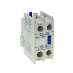 ΕΠΑΦΗ ΜΕΤΩΠΙΚΗ 1NO1NC 10A SGA1-DN11 ΓΙΑ RELAY ΙΣΧΥΟΣ MAXGE