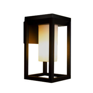 it-Lighting Annie Outdoor Wall Lamp Black 1xE27 D:150x160x270mm