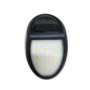 it-Lighting Moon LED 0,8W 2700K | 6500K Solar Outdoor Wall Lamp Black D:120x75x41mm