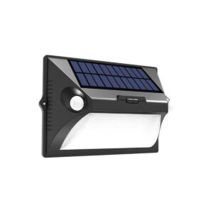 it-Lighting Teal LED 10W Solar Outdoor Wall Lamp Black D:255 x 181mm