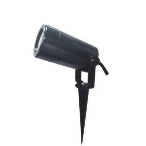 it-Lighting Erling 1xGU10 Outdoor Spike Light Black D:62x140x250mm
