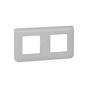 Mosaic Πλαίσιο 2x2 Θέσεων Οριζόντιο Aluminium