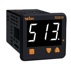 ΕΛΕΓΚΤΗΣ ΘΕΡΜΟΚΡΑΣΙΑΣ ΨΗΦΙΑΚΟΣ 48X48 100-240VAC ΕΞΟΔΟΣ 1NO+1ALARM TC513CX SELEC